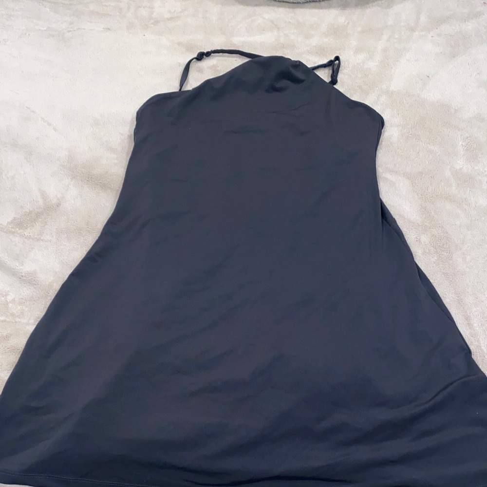 Girlfriend collective undress active dress built in shorts
